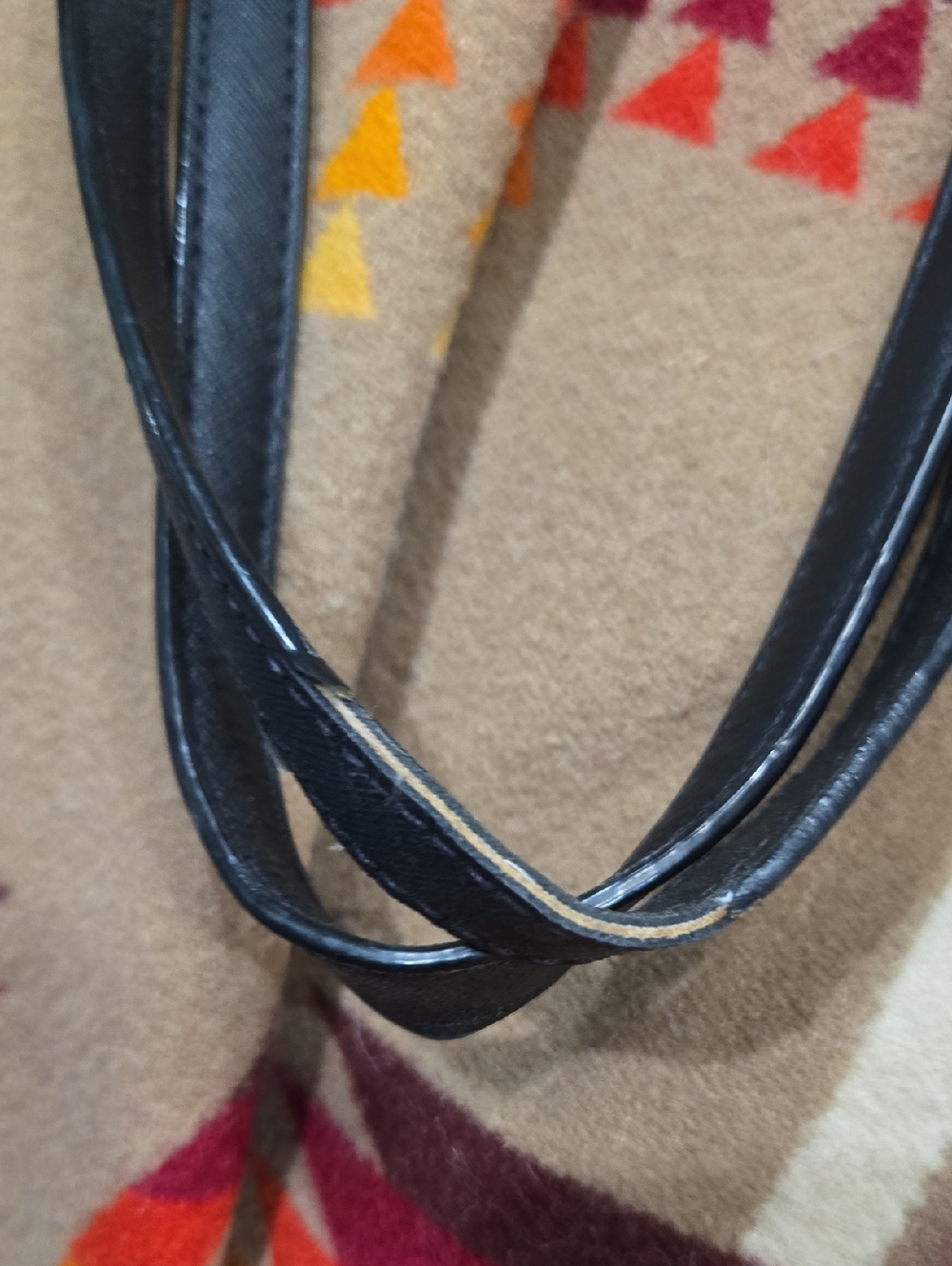 Kate Spade Black Leather Tote 10.5" X 14" - Picture 9 of 13